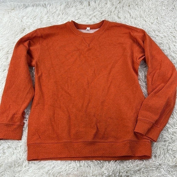 lululemon athletica Tops - Lululemon All Yours Crew *Bubble Dot Heathered Brick / White
